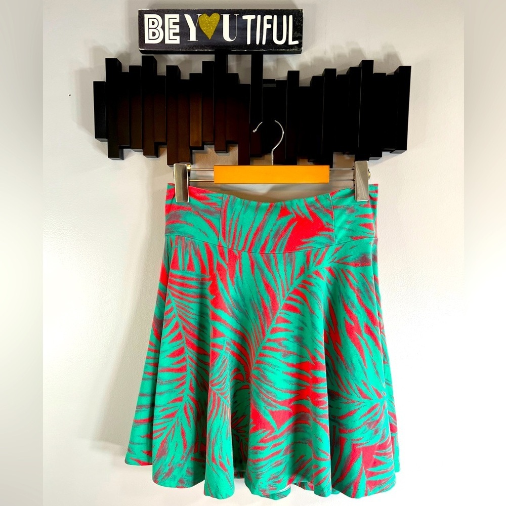 Vans Tropical Circular Mini Skirt Size Large